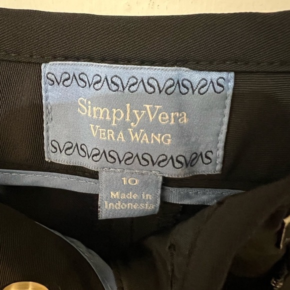 Simply Vera pants, black size 10 - Picture 3 of 7